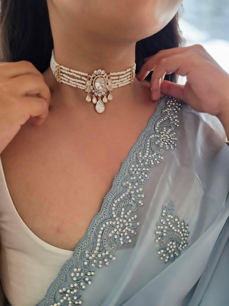 Krisha pearl choker Thumbnail