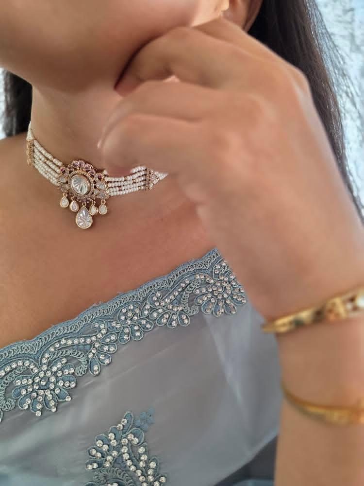 Krisha pearl choker Thumbnail