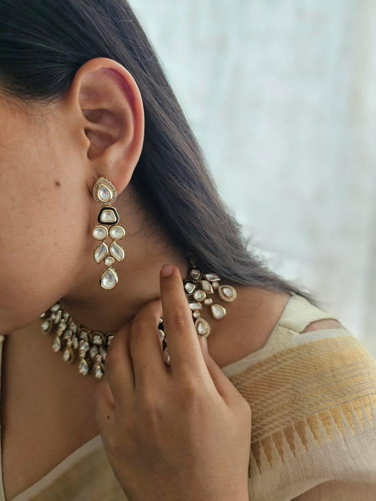 Janani polki necklace Thumbnail