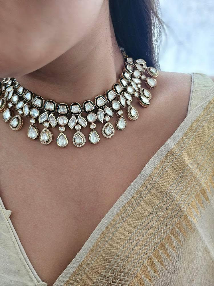 Janani polki necklace Thumbnail