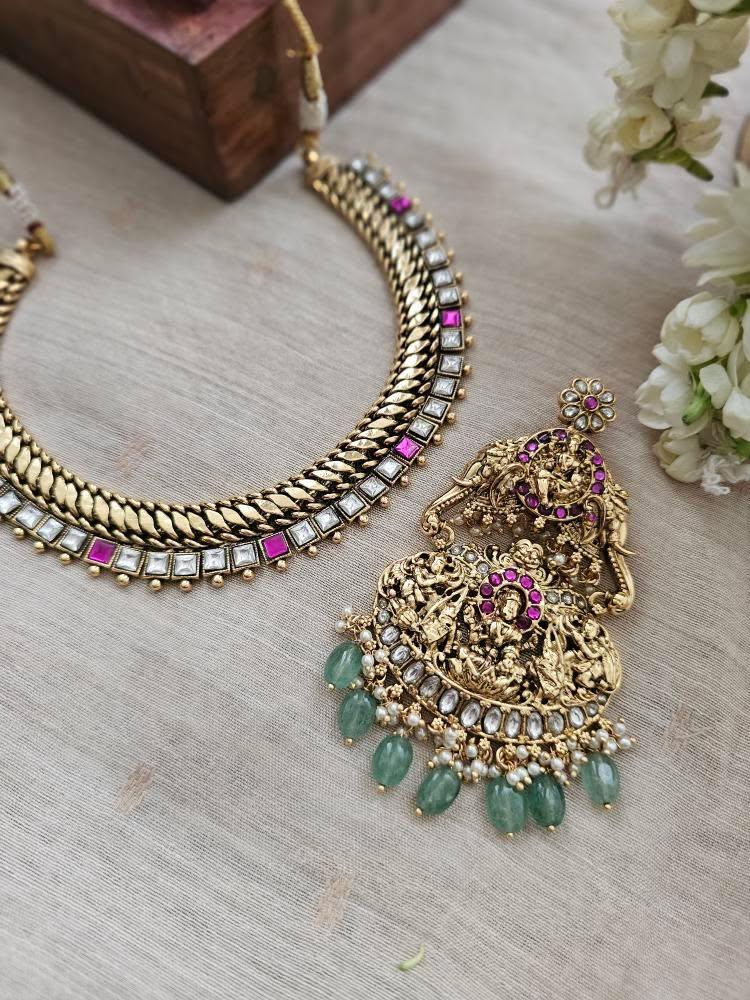 Revathi handcrafted necklace Thumbnail