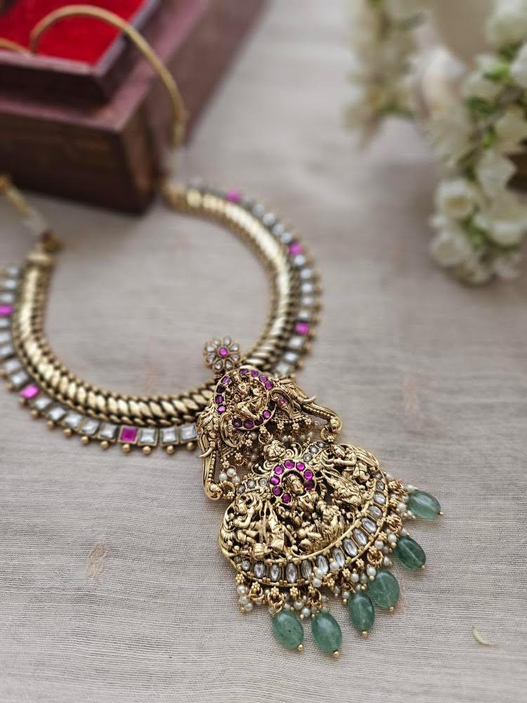 Revathi handcrafted necklace Thumbnail