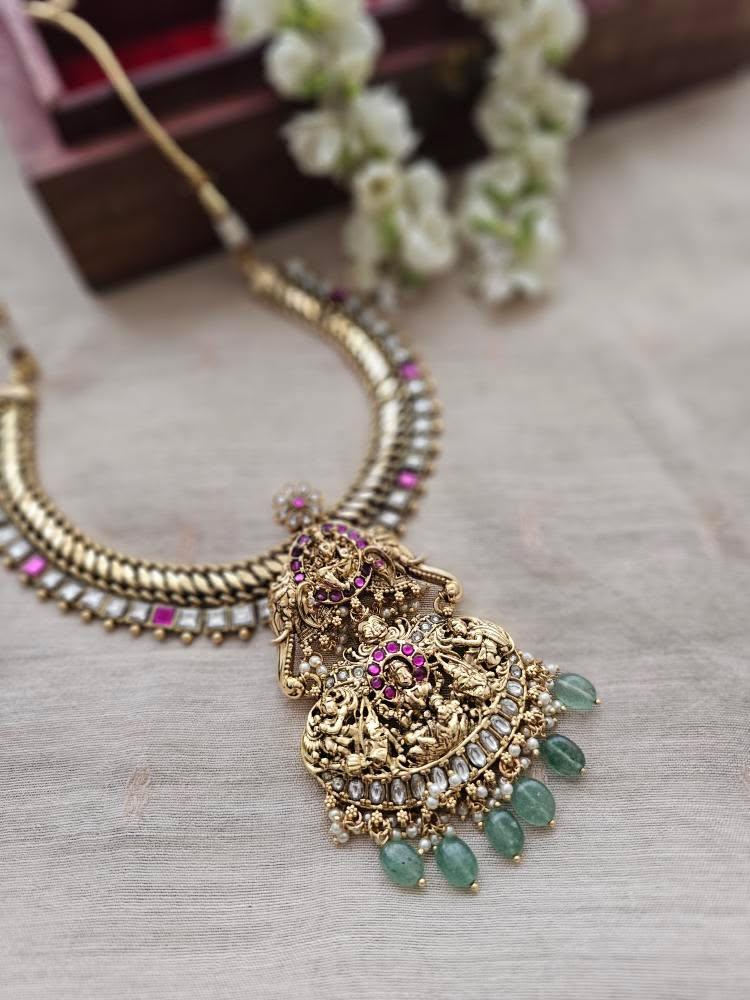 Revathi handcrafted necklace Thumbnail