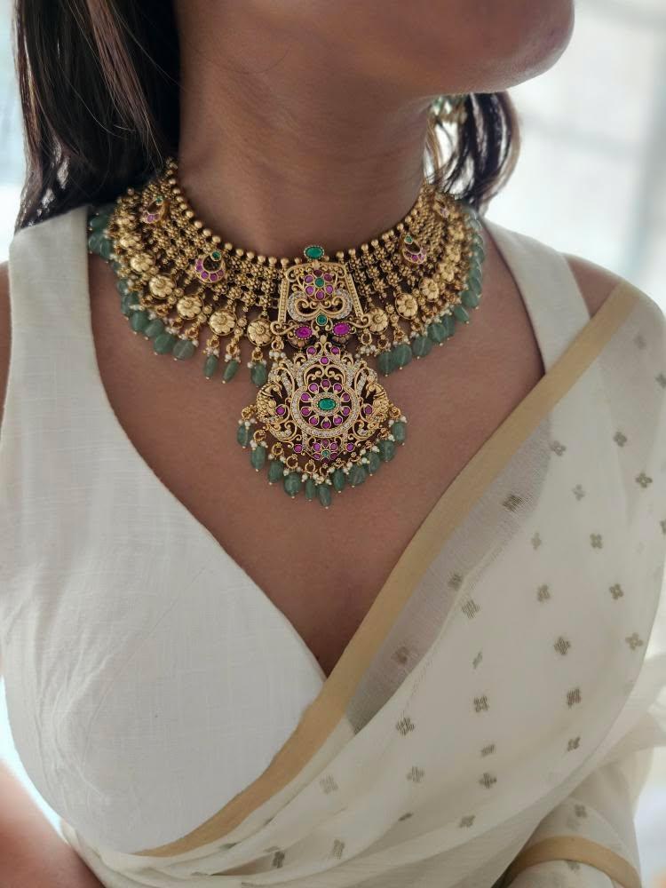 Mridula handcrafted necklace Thumbnail