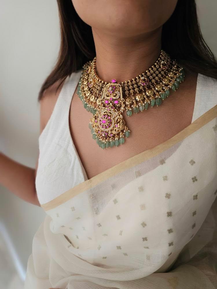Mridula handcrafted necklace Thumbnail