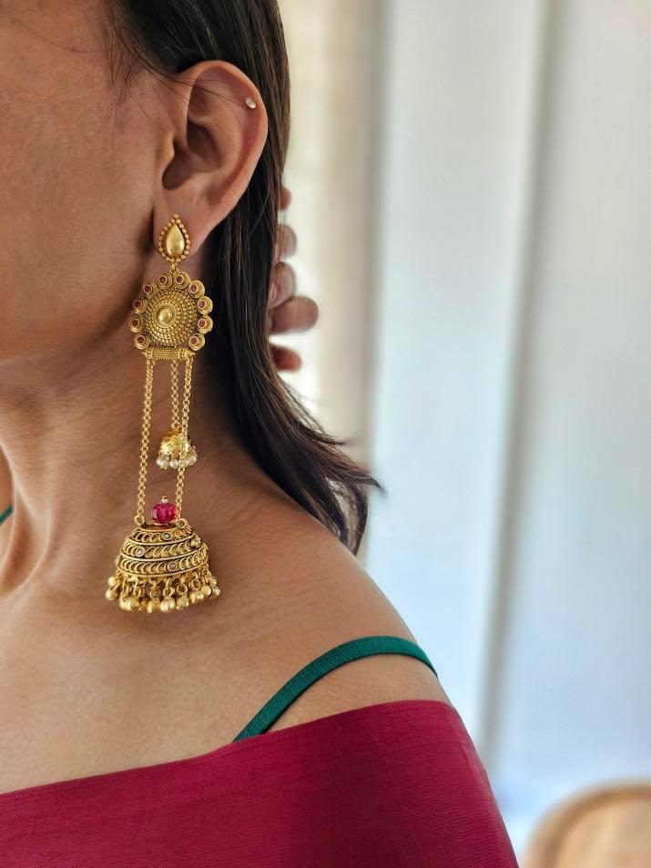 Rasika handcrafted jhumki Thumbnail