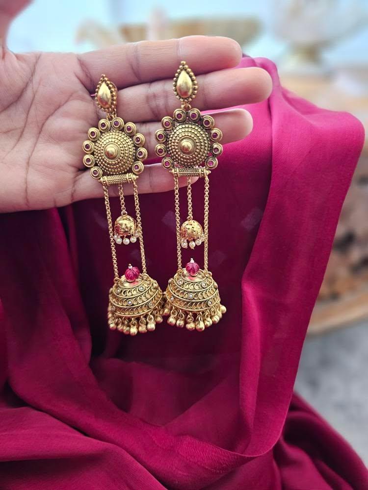Rasika handcrafted jhumki Thumbnail