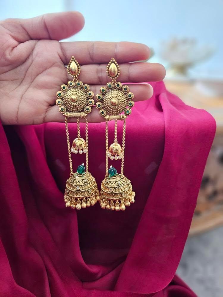 Rasika handcrafted jhumki Thumbnail