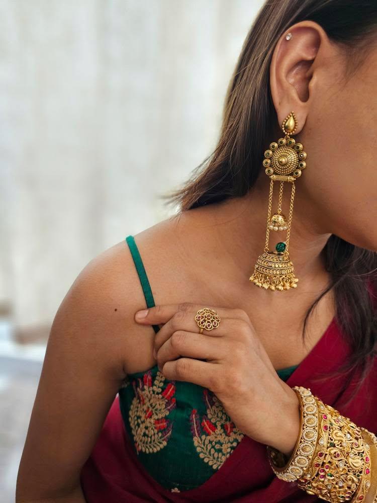 Rasika handcrafted jhumki Thumbnail