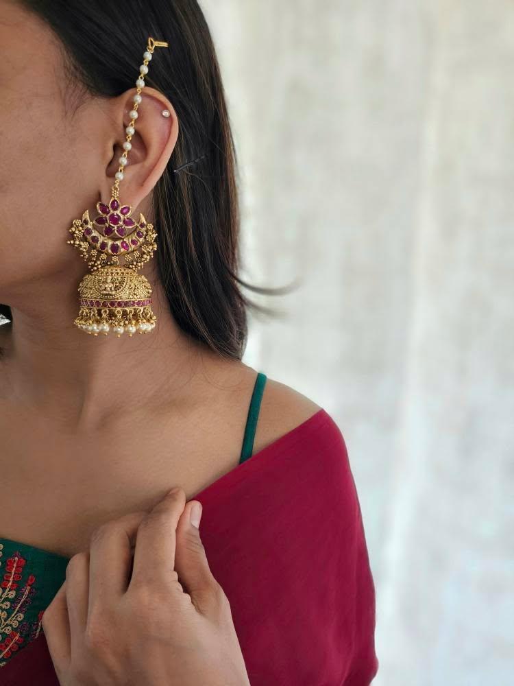 Trishna handcrafted jhumki Thumbnail