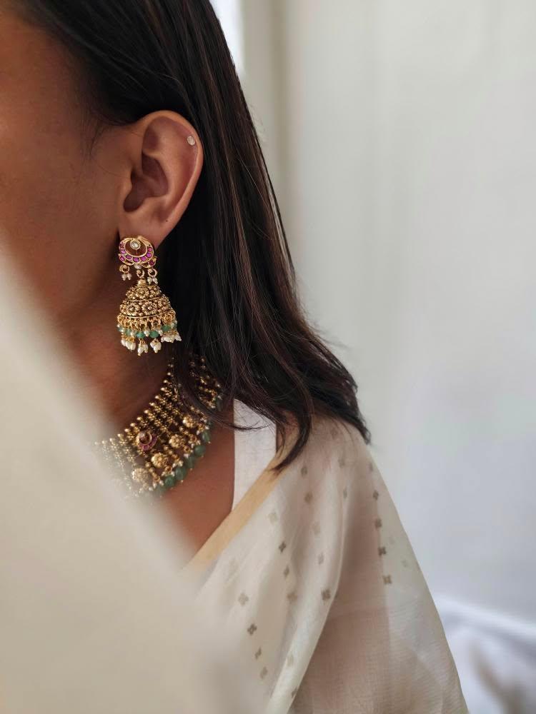 Mridula handcrafted necklace Thumbnail