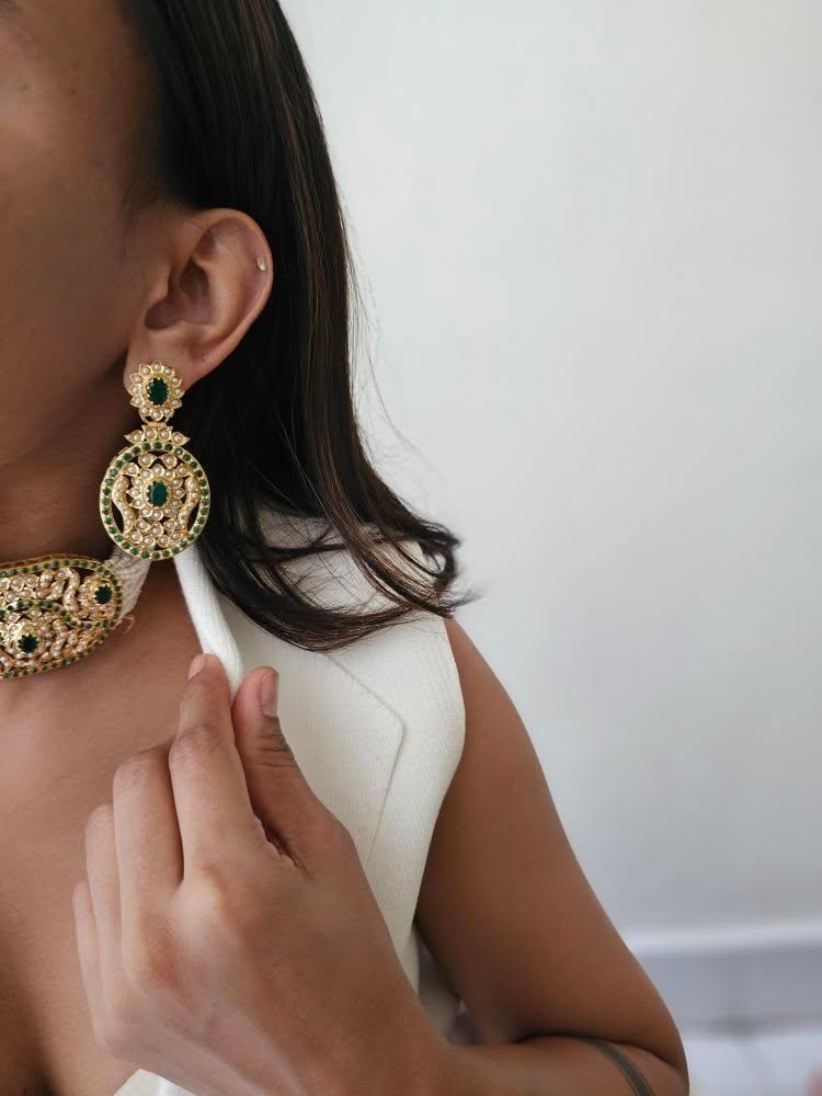 Harshada handcrafted choker Thumbnail