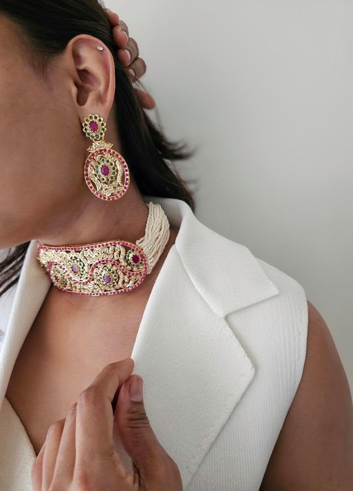 Harsha handcrafted choker Thumbnail