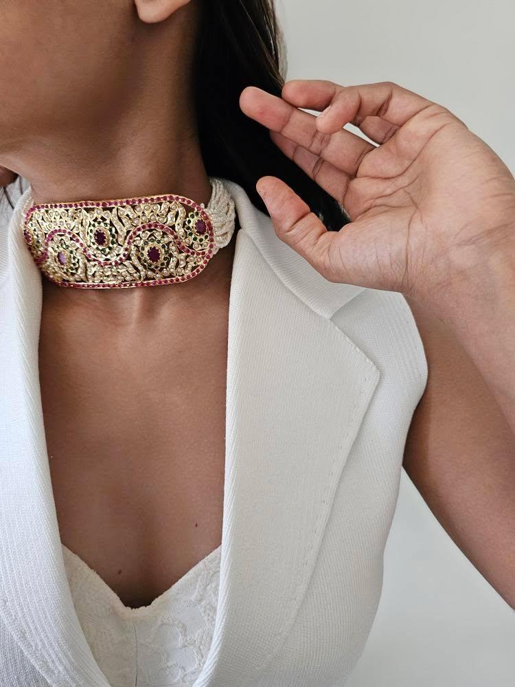 Harsha handcrafted choker Thumbnail