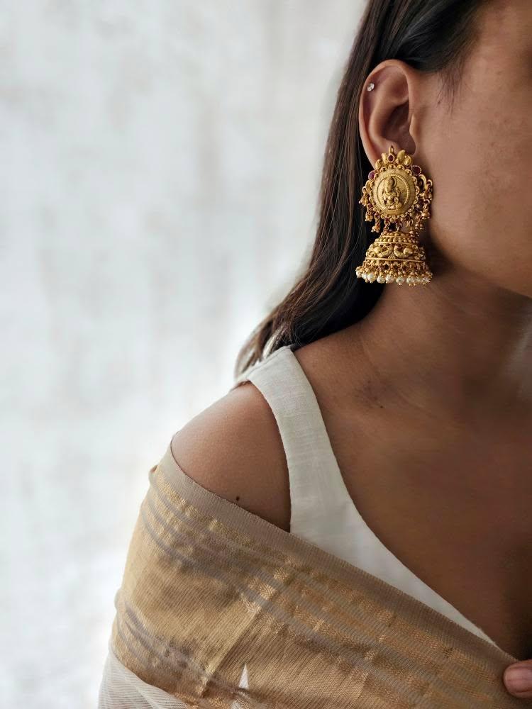 Damini handcrafted Jhumki Thumbnail