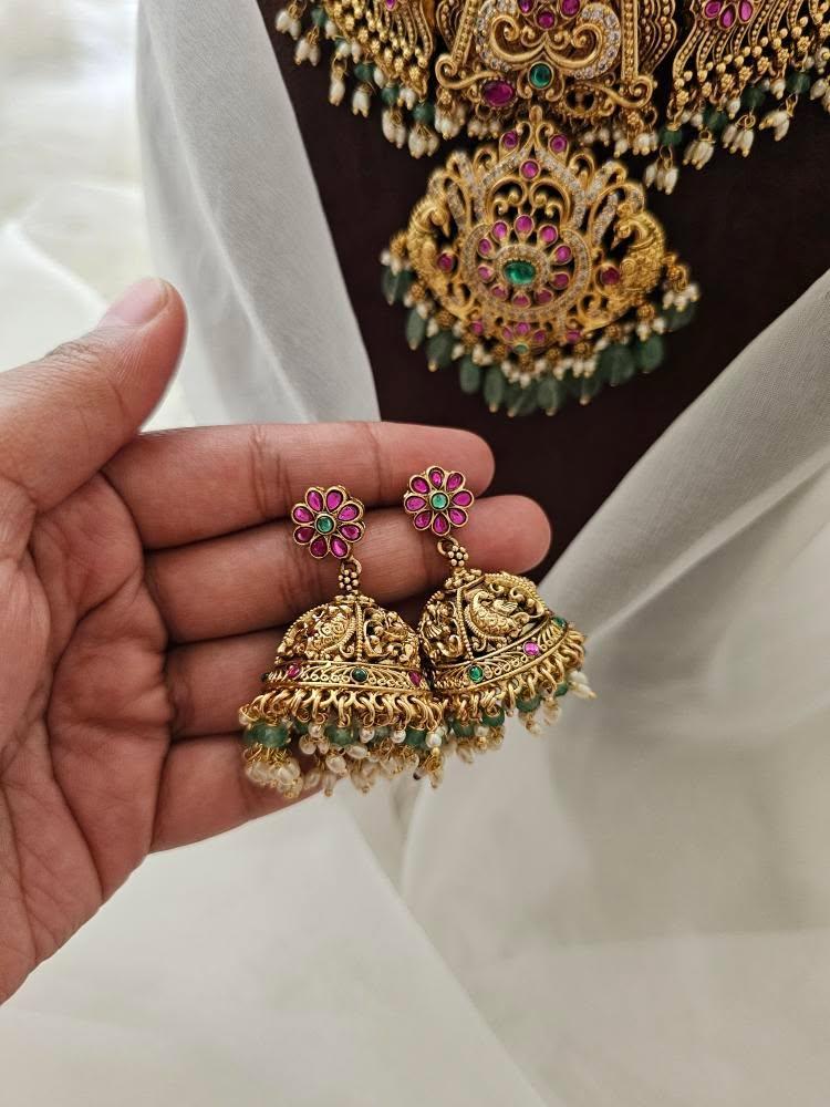 Rani handcrafted necklace Thumbnail