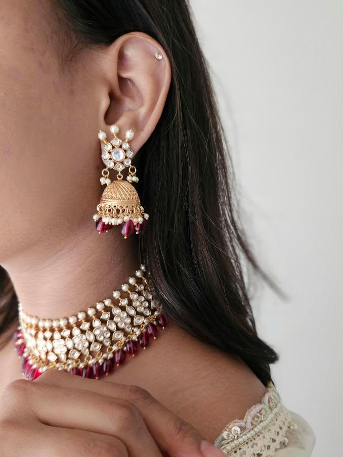 Lehar polki choker Thumbnail