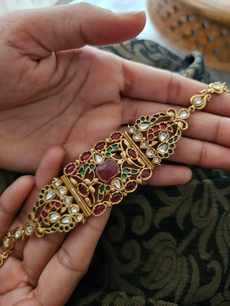 Megha handcrafted choker Thumbnail