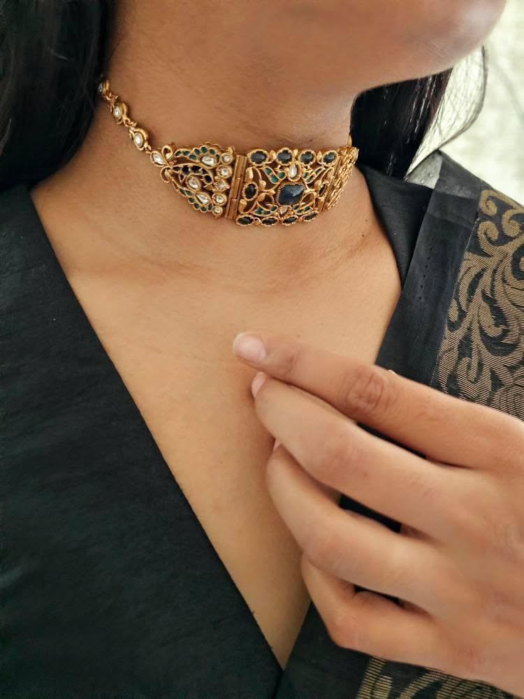 Megha handcrafted choker Thumbnail