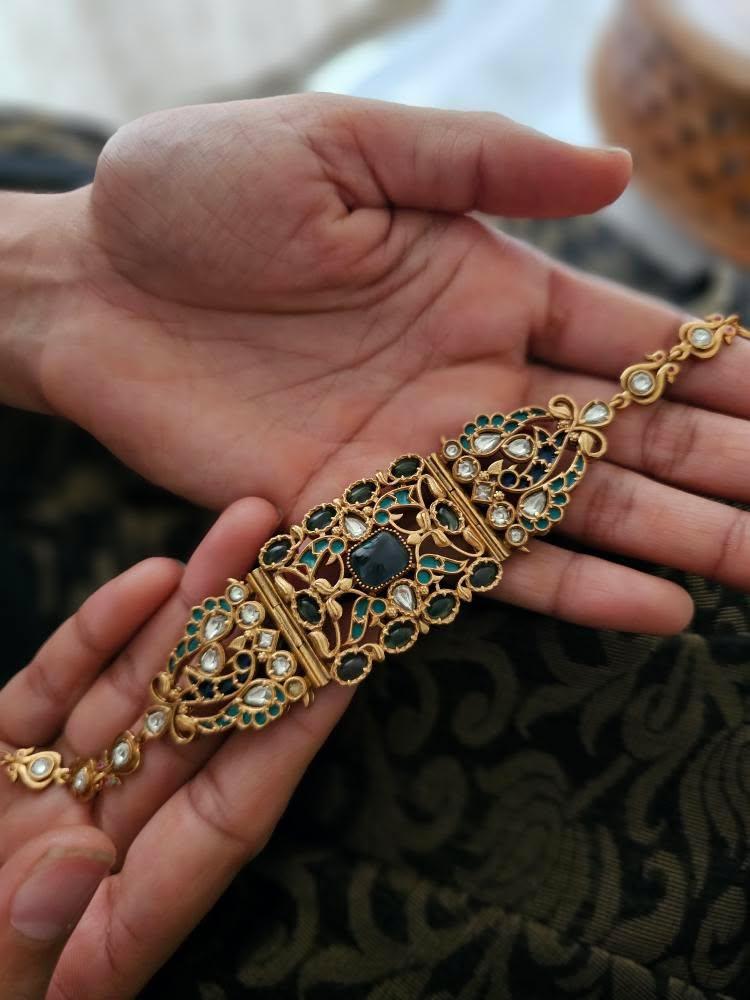 Megha handcrafted choker Thumbnail