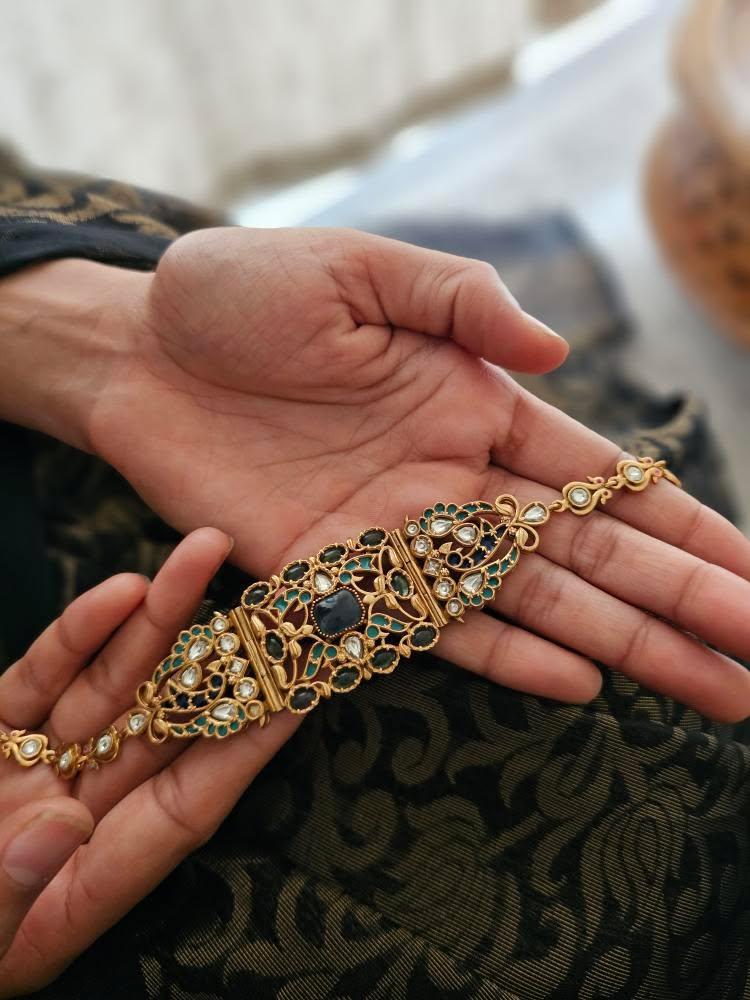 Megha handcrafted choker Thumbnail