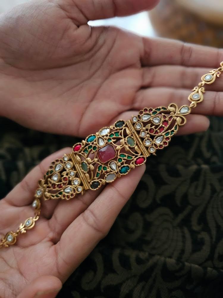 Megha handcrafted choker Thumbnail