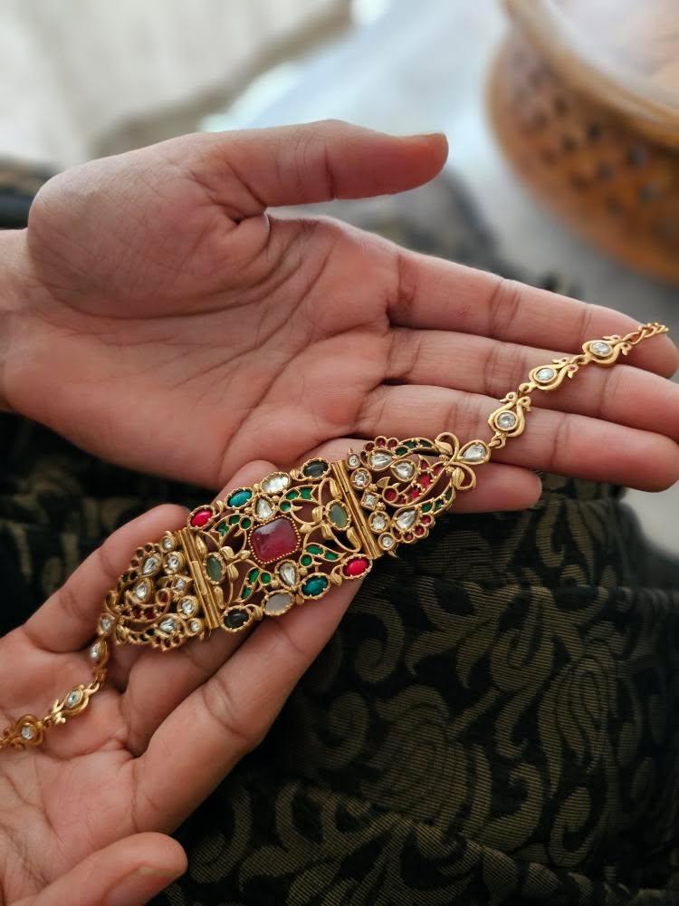 Megha handcrafted choker Thumbnail