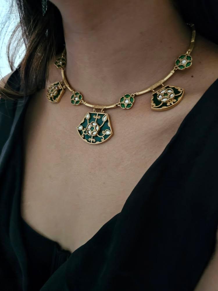 Divya handcrafted necklace Thumbnail