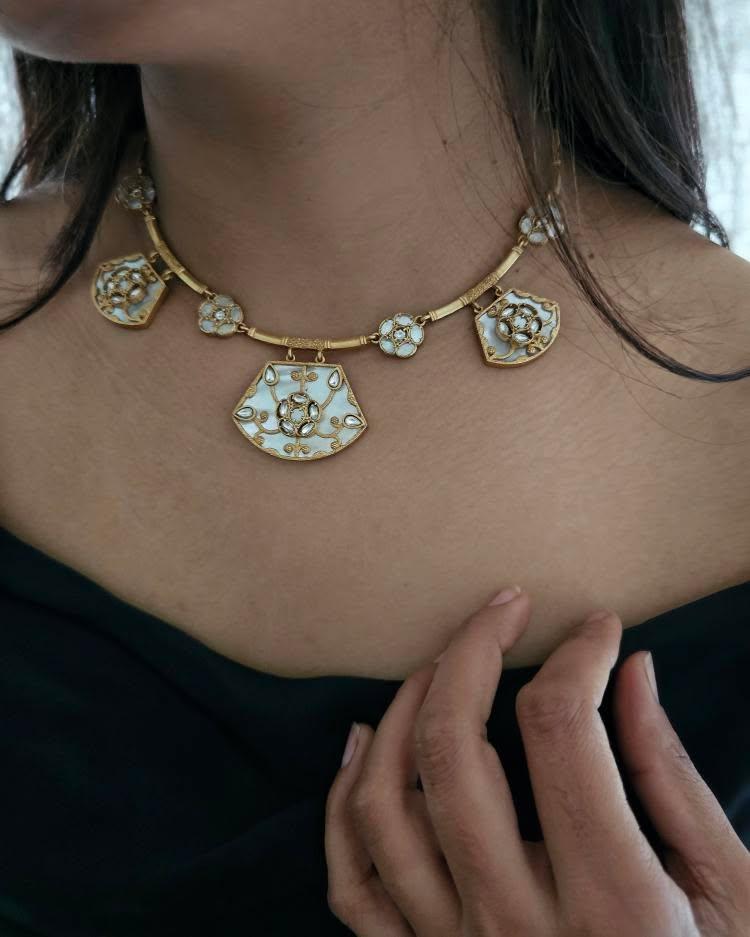 Divya handcrafted necklace Thumbnail