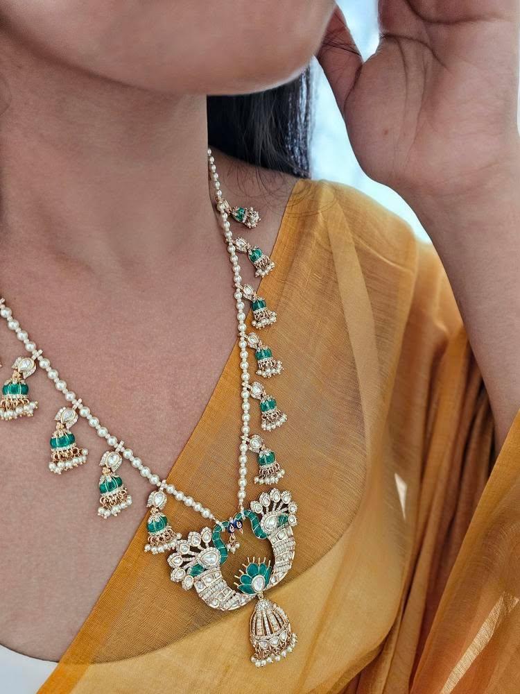 Mehatab long pearl necklace Thumbnail