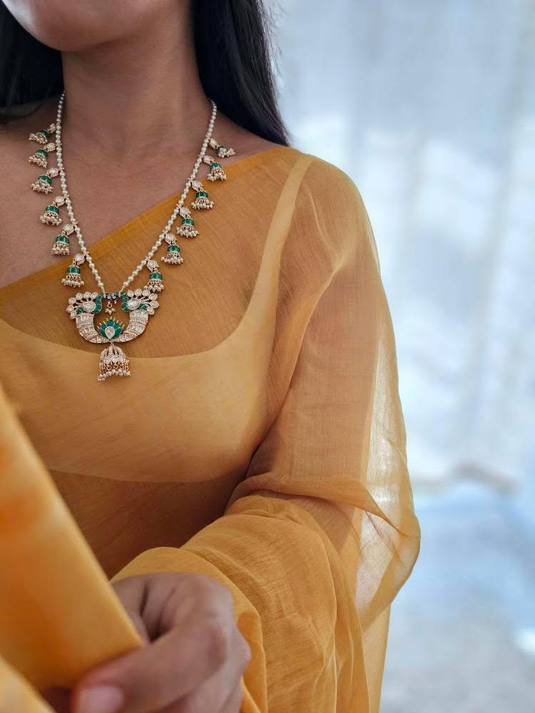 Mehatab long pearl necklace Thumbnail