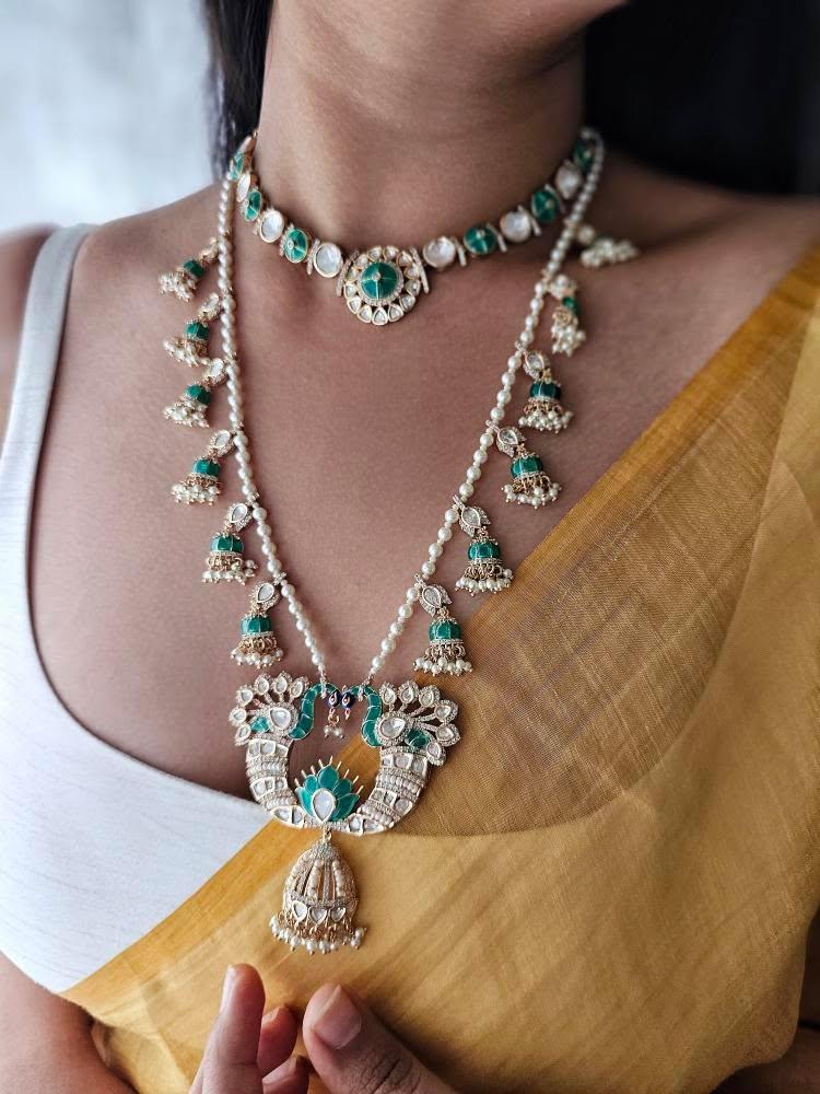 Mehatab long pearl necklace Thumbnail