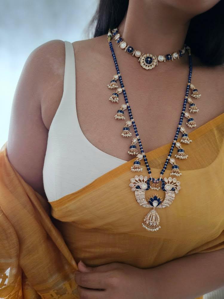 Mehatab long pearl necklace Thumbnail