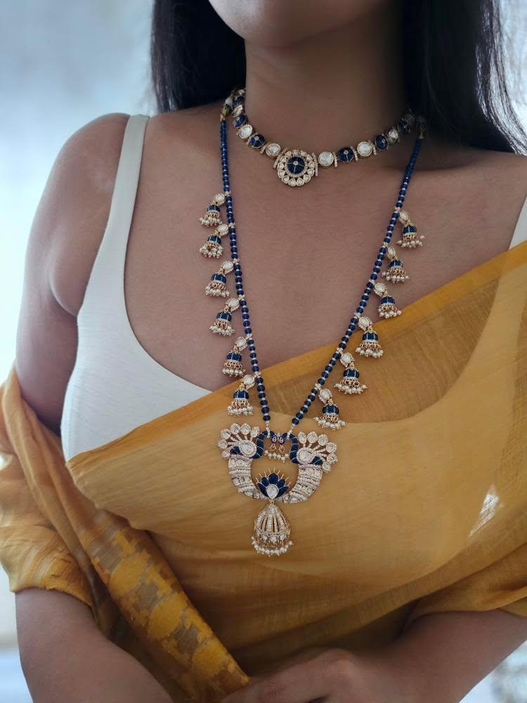 Mehatab long pearl necklace Thumbnail