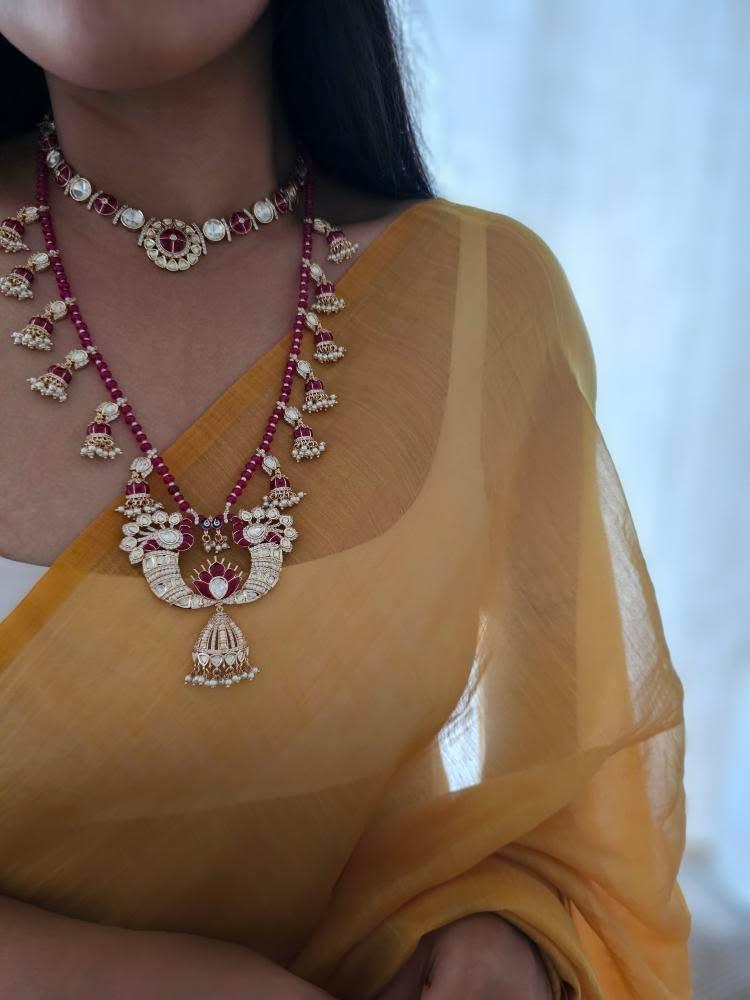 Mehatab long pearl necklace Thumbnail