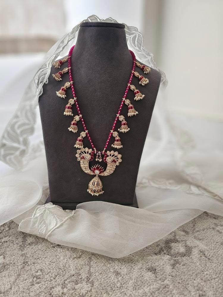 Mehatab long pearl necklace Thumbnail
