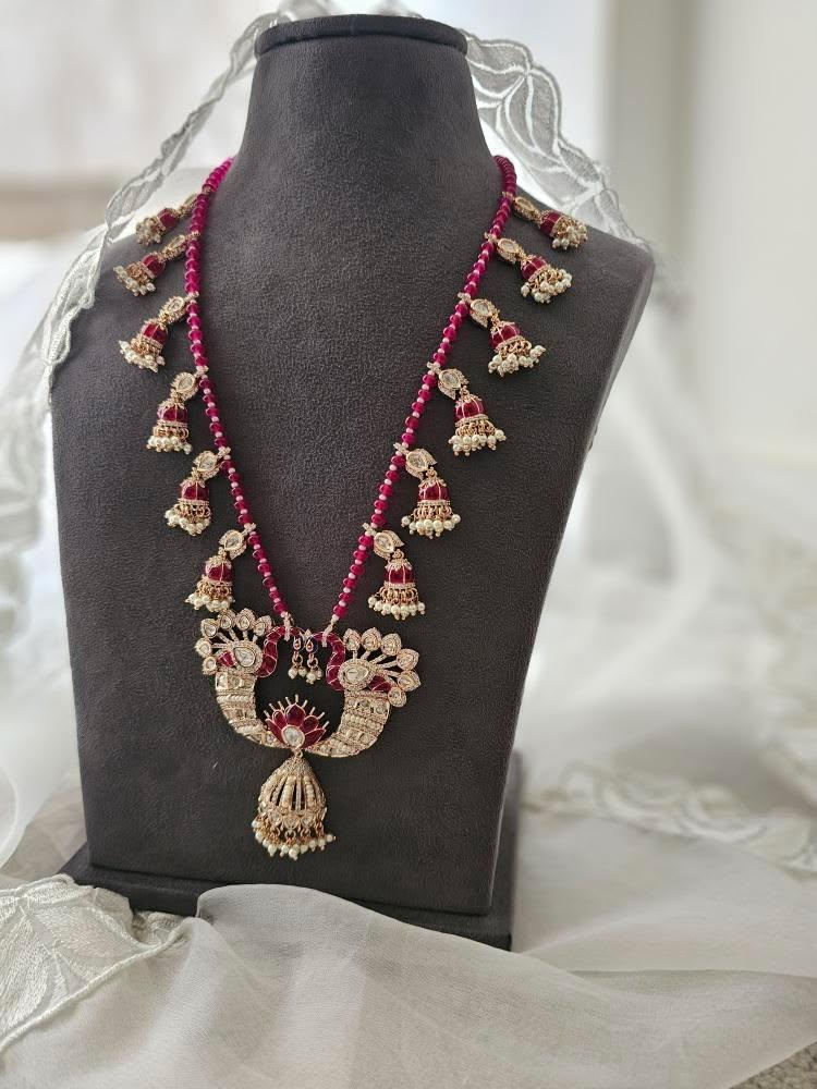 Mehatab long pearl necklace Thumbnail