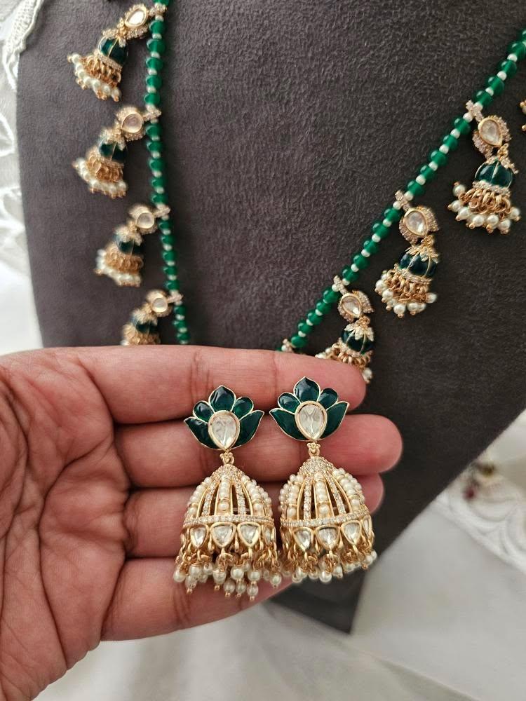 Mehatab long pearl necklace Thumbnail