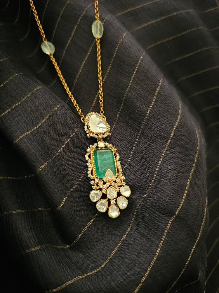 Tabdar delicate pearl necklace Thumbnail