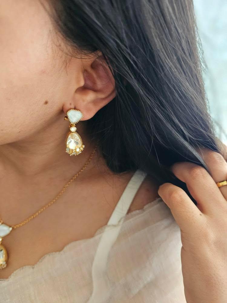 Nazuk delicate polki necklace Thumbnail