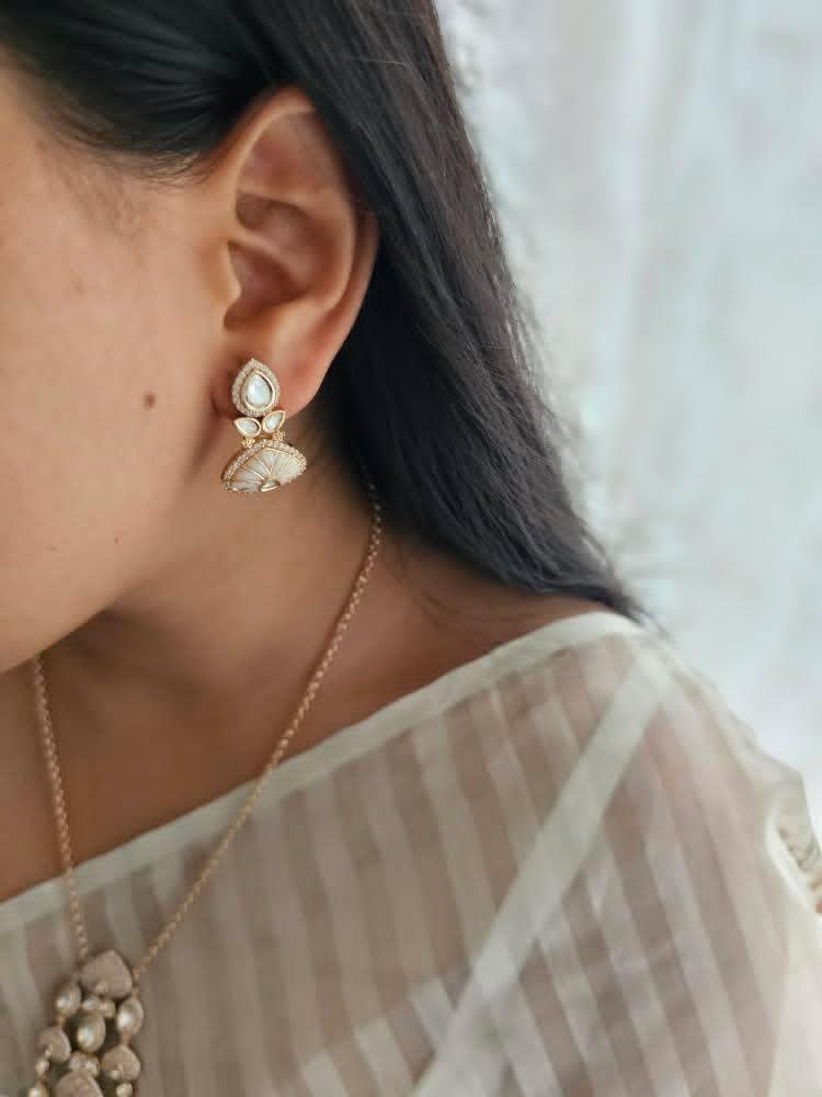 Rangat delicate polki necklace Thumbnail