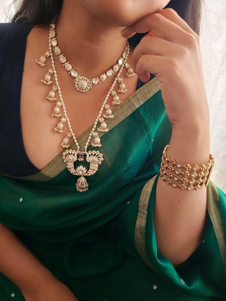 Mehatab long pearl necklace Thumbnail