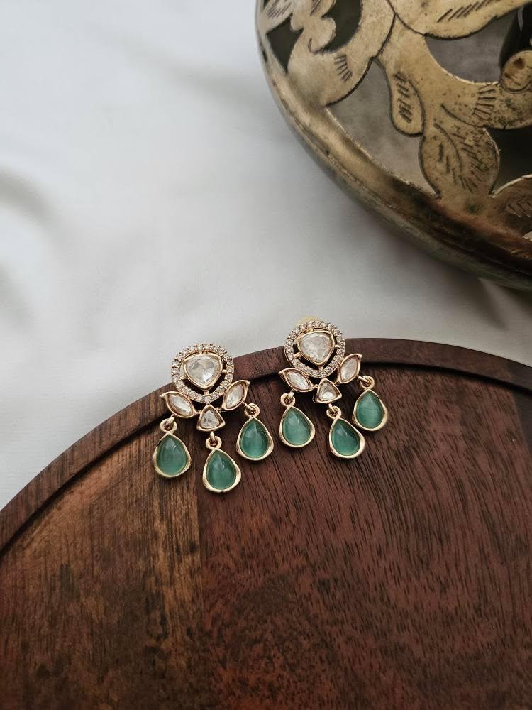 Juhi polki earrings Thumbnail