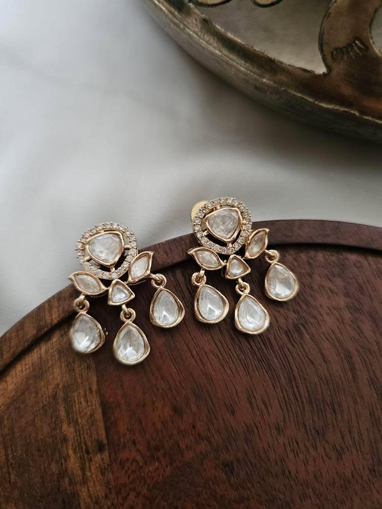 Juhi polki earrings Thumbnail