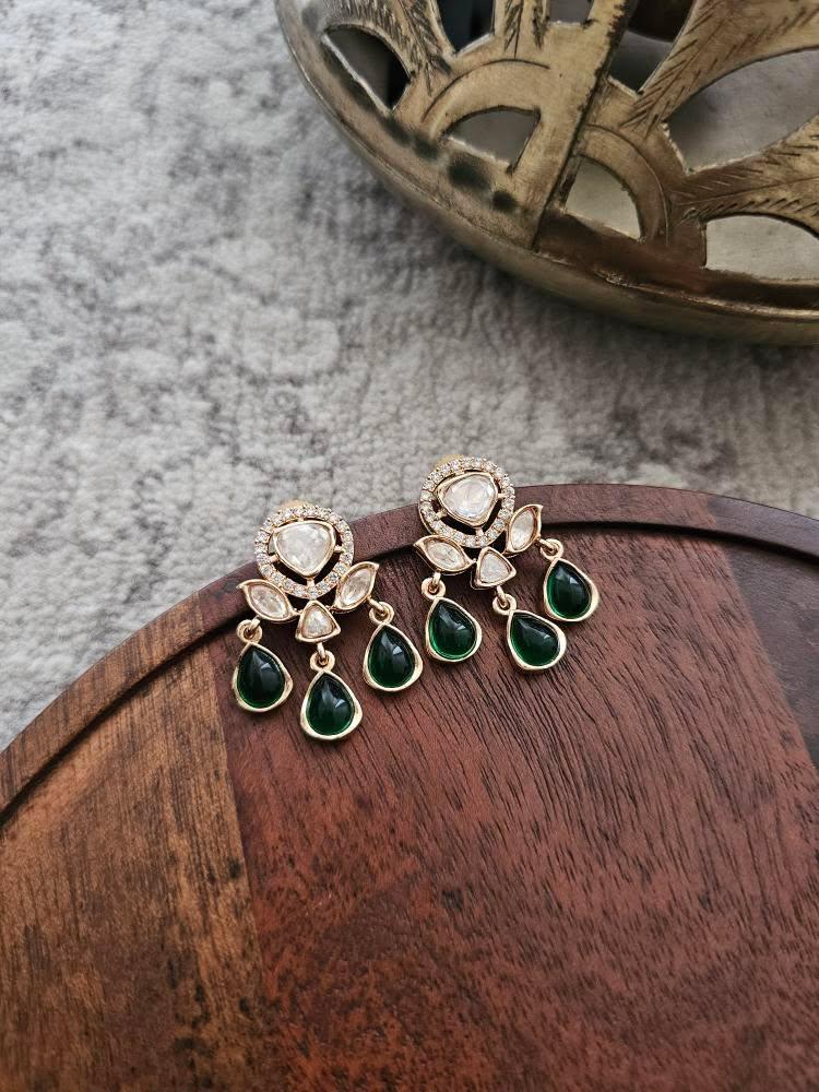 Juhi polki earrings Thumbnail