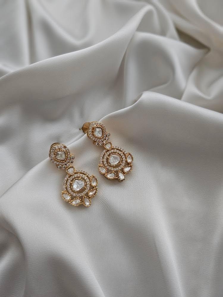 Peera polki earrings Thumbnail