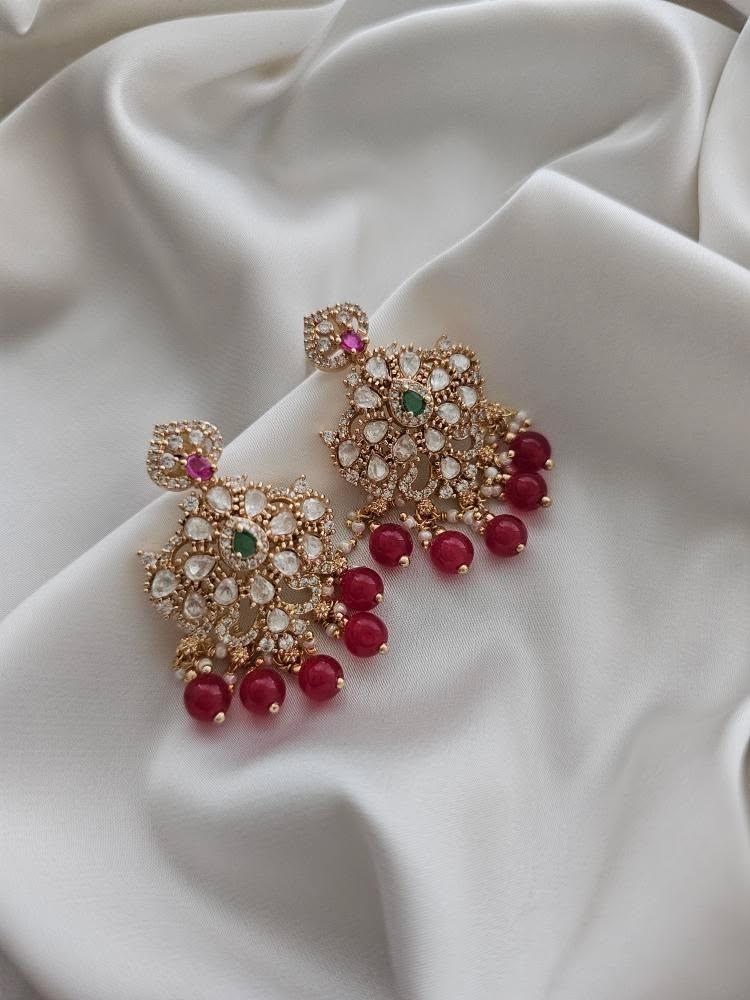 Nehar polki earrings Thumbnail