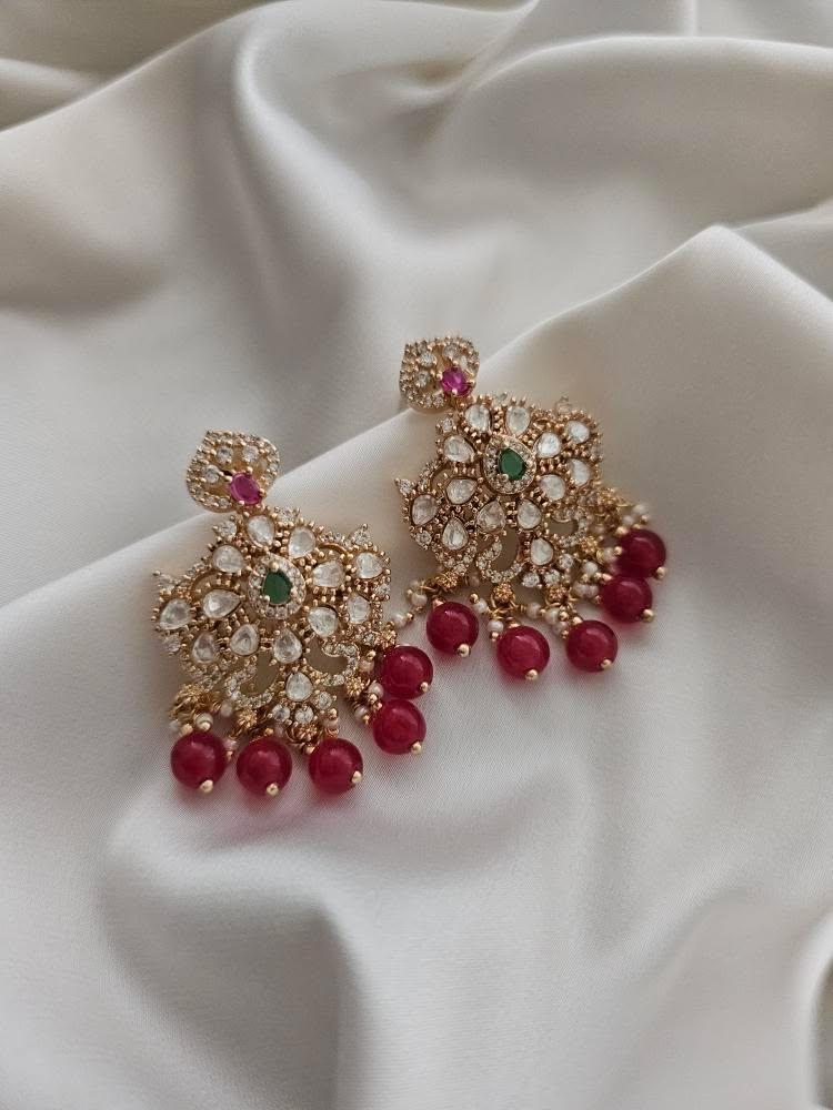 Nehar polki earrings Thumbnail