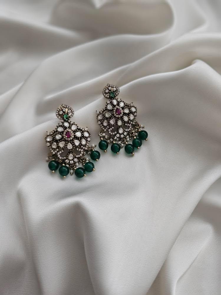 Nehar polki earrings Thumbnail
