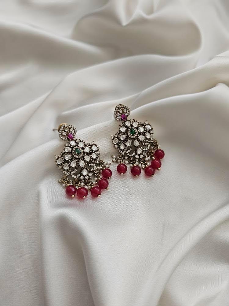 Nehar polki earrings Thumbnail